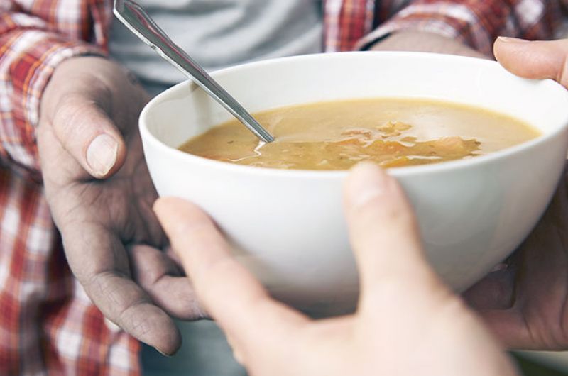 Die BürgerStiftung finanziert warme Suppen für Obdachlose