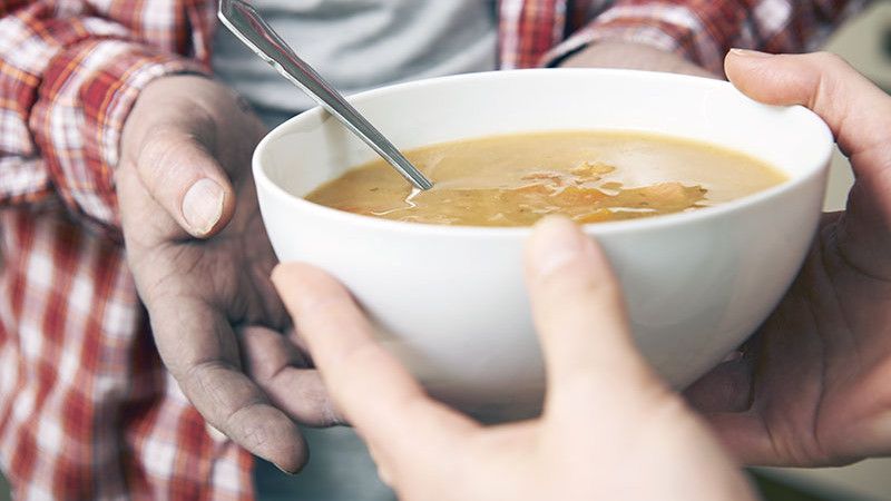 Die BürgerStiftung finanziert warme Suppen für Obdachlose
